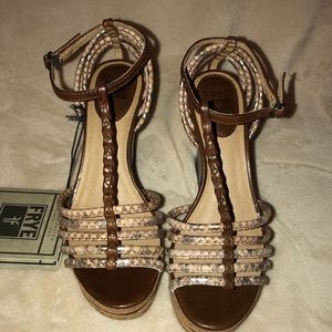 Frye Shay Strappy T Size 6 NWT